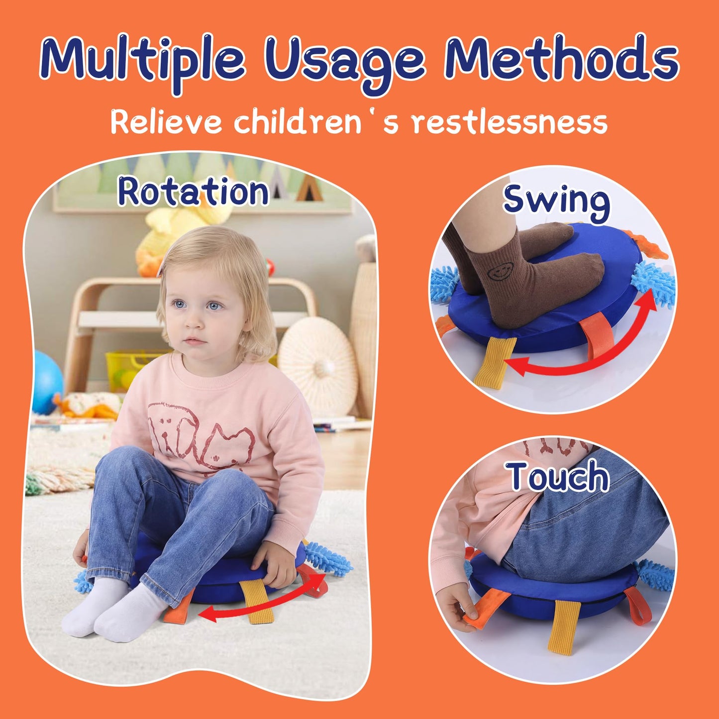 Hombys Health Sensory Wobble Cushion for Kids
