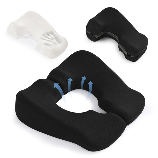 Hombys Health Memory Foam Bed Sore Cushion for Butt