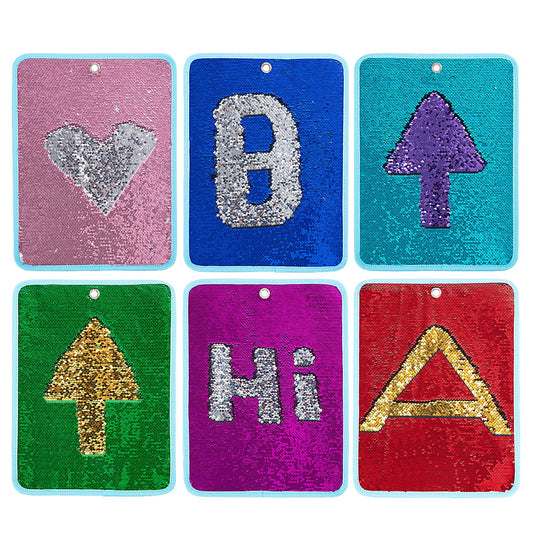 Hombys Health Reversible Sequin Wall Panels for Kids (6-Pack)