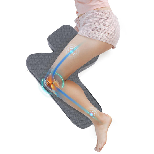 Hombys Health Z-Shape Memory Foam Leg Pillow for Side Sleepers