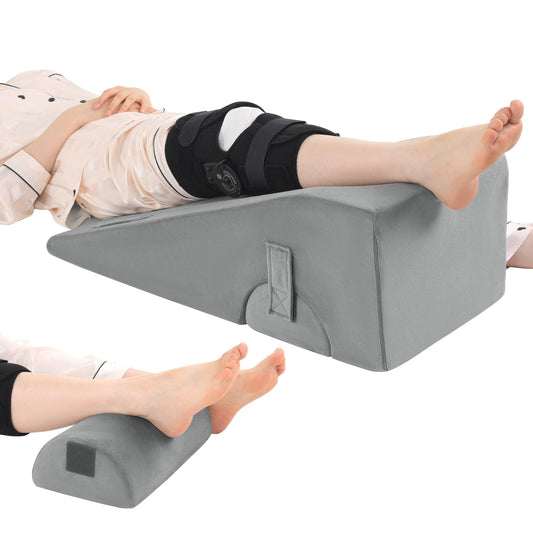 Hombys Health Knee Replacement Pillow – For Knee, Hip, Foot & Ankle Surgery Recovery