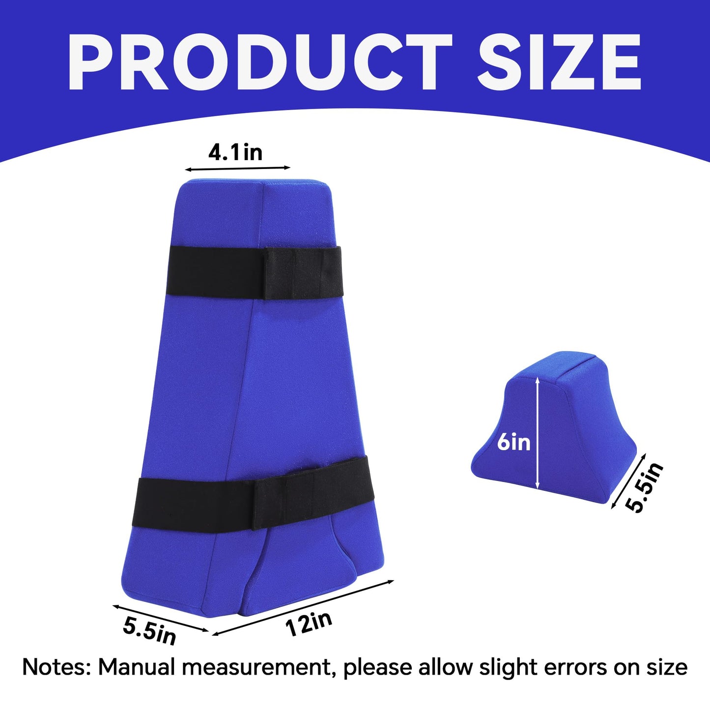 Hombys Health 2-in-1 Hip Abduction Pillow After Surgery
