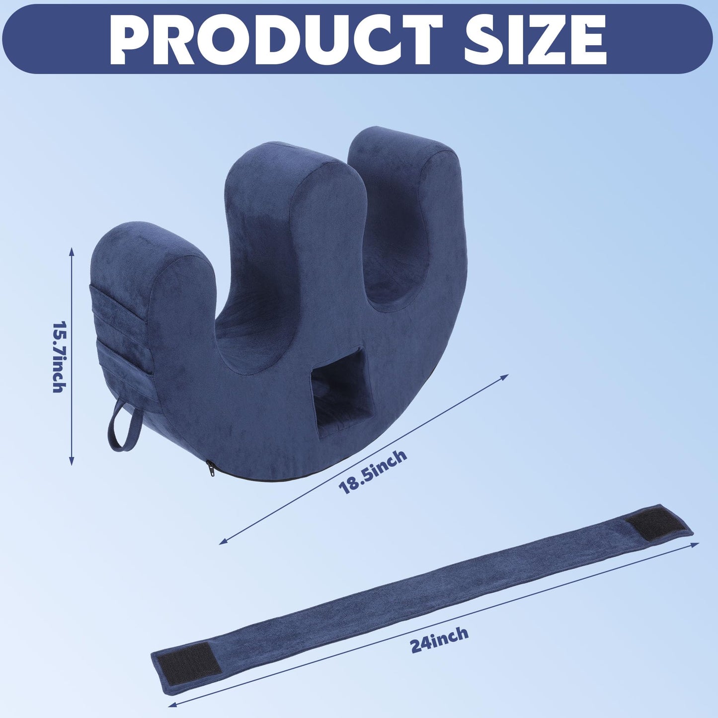 Hombys Health Patient Turning Device with Handle Hole