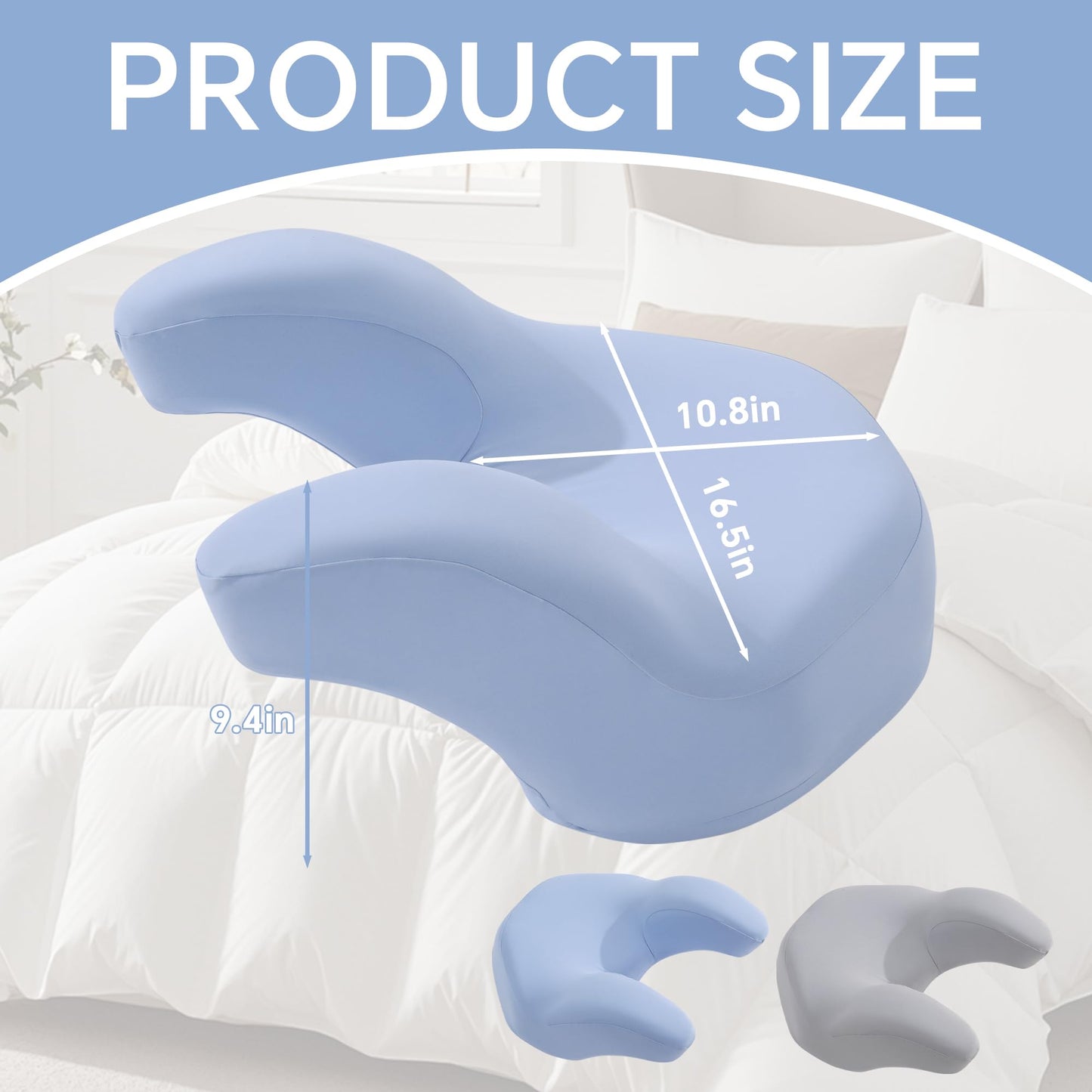 Hombys Health Back Sleeping Training Pillow