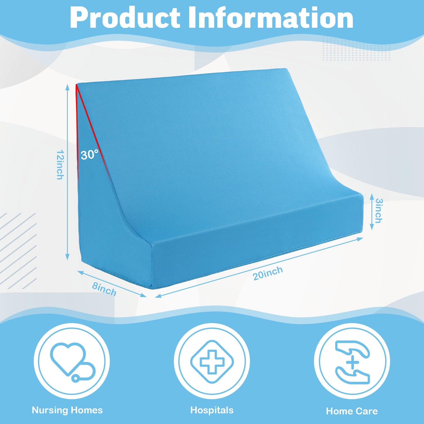 Blanket Lifter for Foot of Bed - Foot Tent Support for Surgery Recovery, Foot, Ankle & Leg Pain Relief