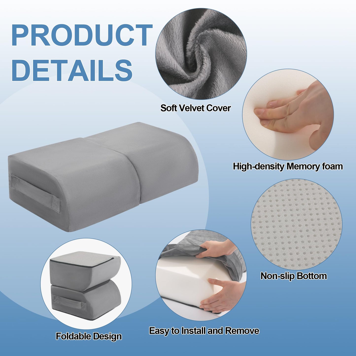 HOMBYS Health Foldable BBL Pillow