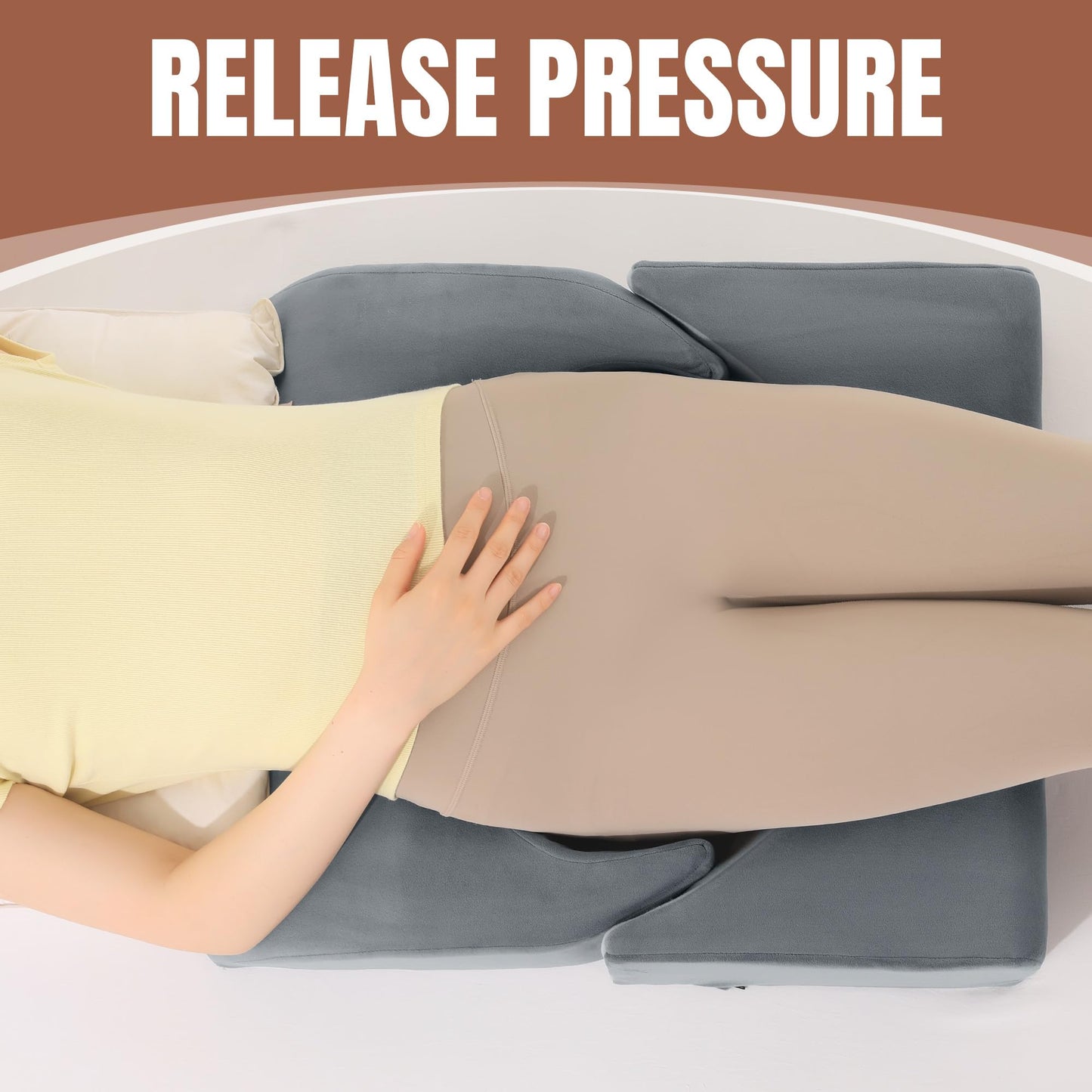 HOMBYS Health Adjustable BBL Pillow