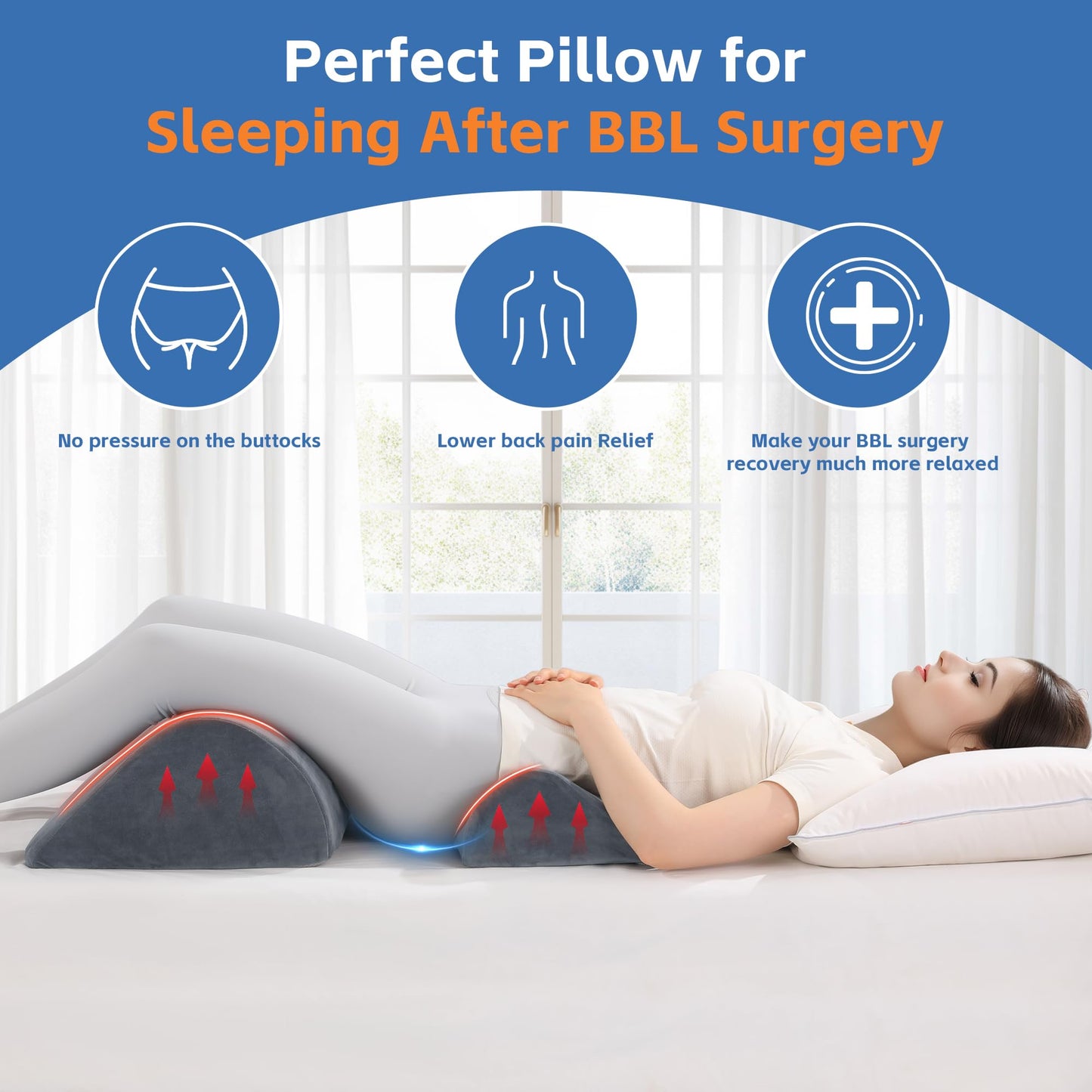 HOMBYS Health BBL Pillow Set After Surgery