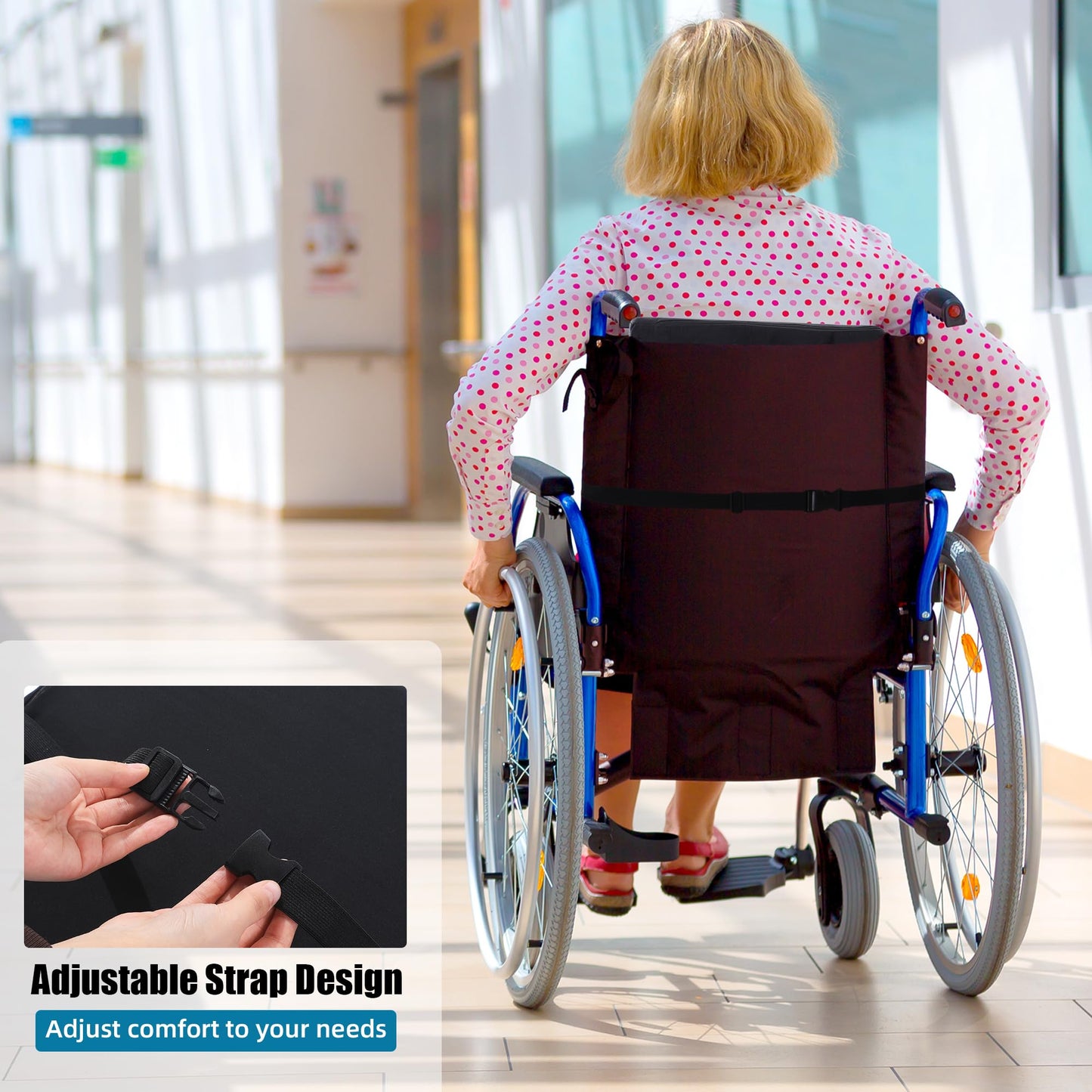 Hombys Health Wheelchair Back Cushion