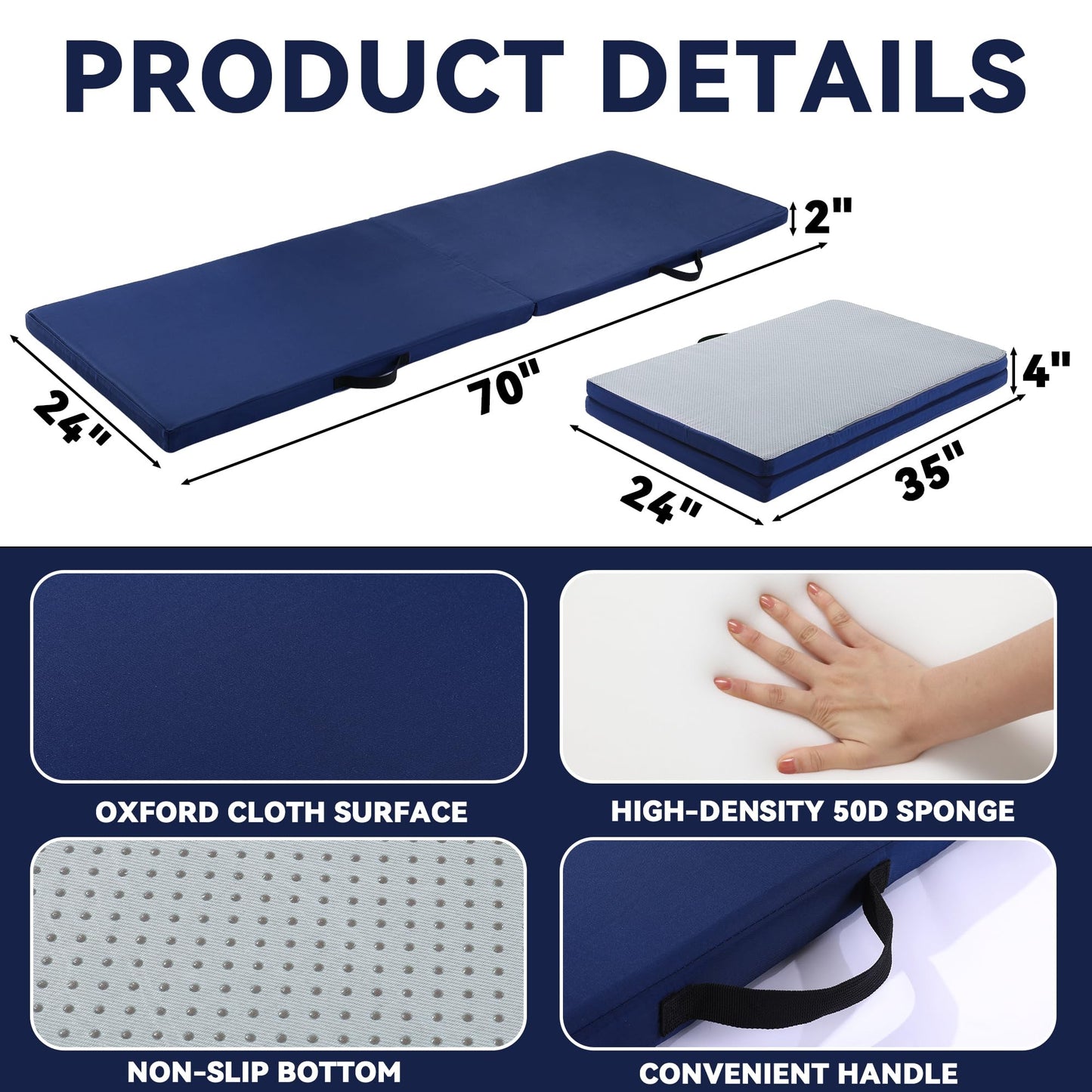 Hombys Health Fall Mats for Elderly