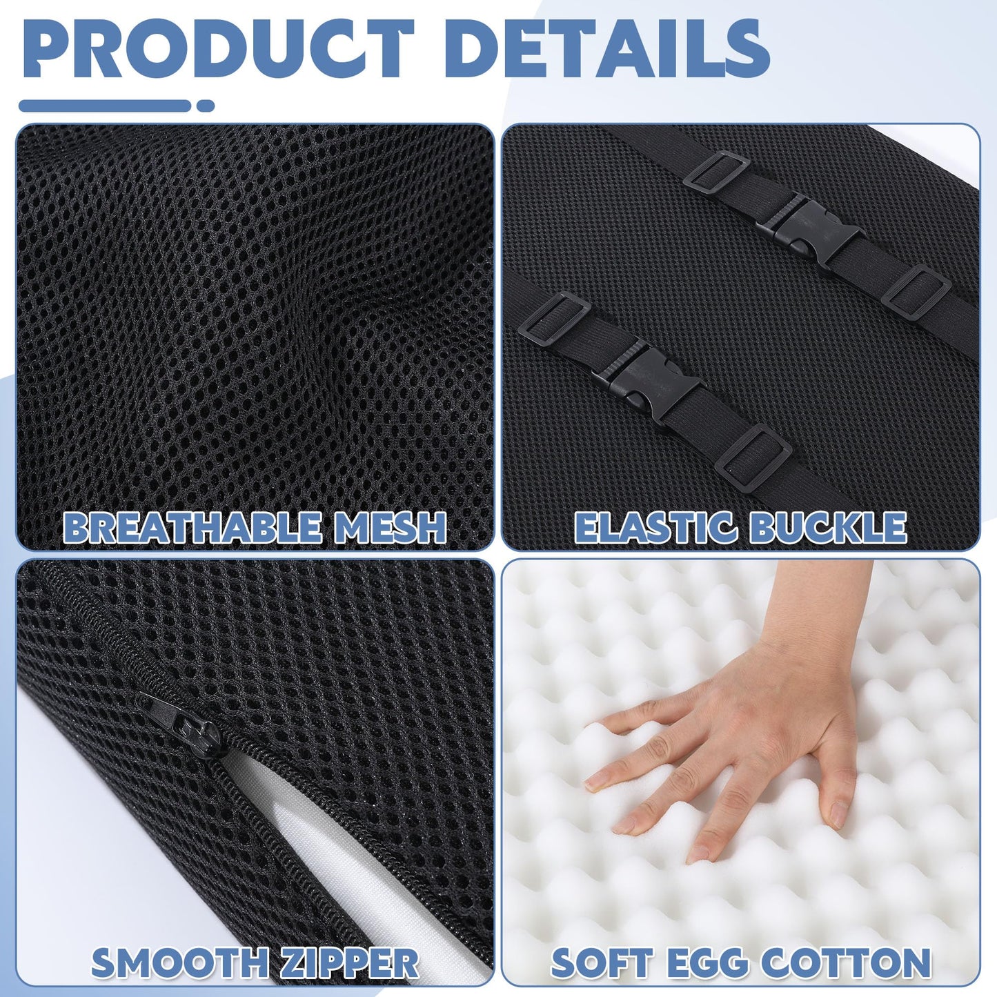Hombys Health Wheelchair Back Cushion