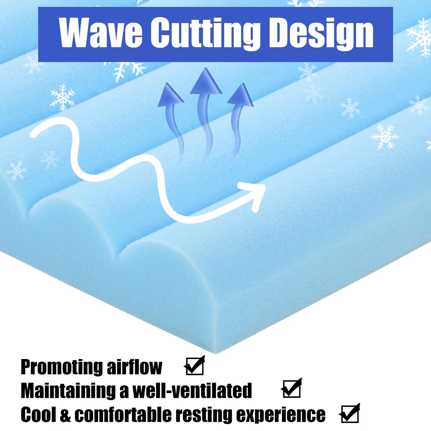 Hombys Health Waterproof Bed Sore Mattress Topper