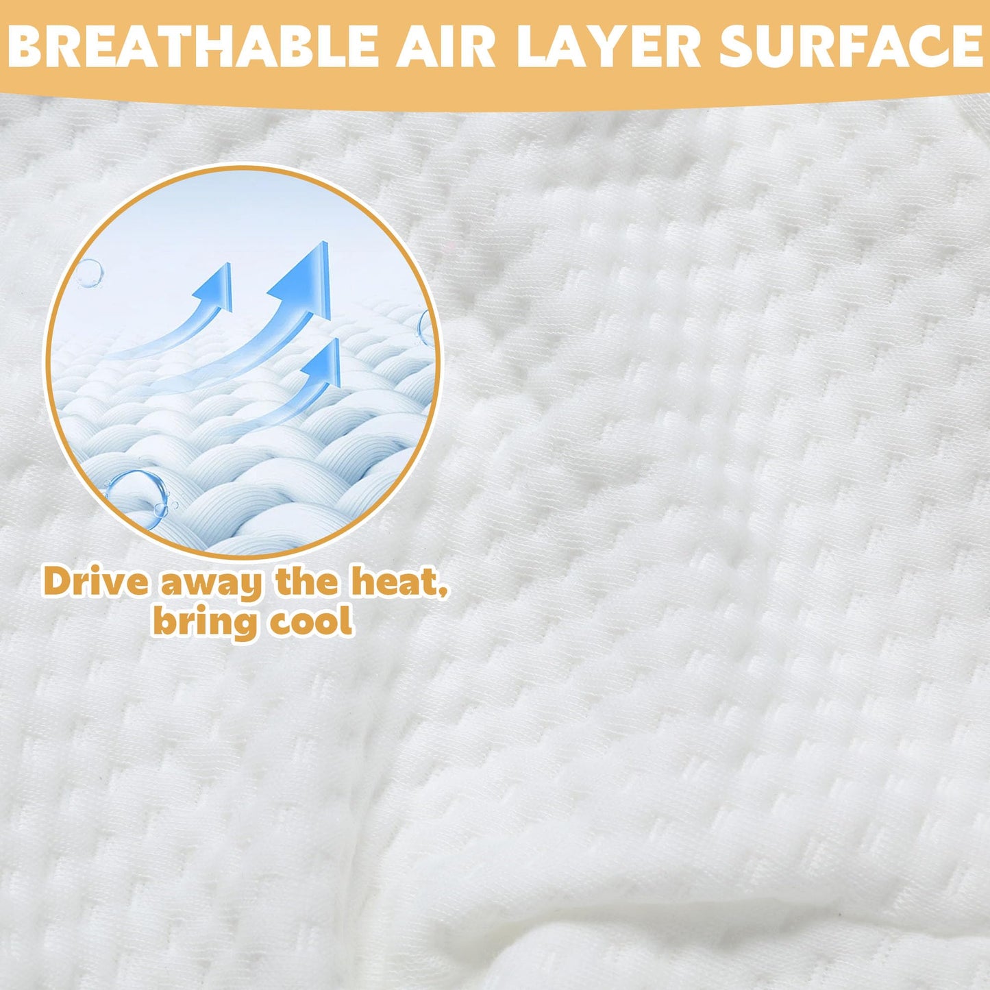 Hombys Health Ergonomic Air Layer Memory Foam Face & Neck Pillow