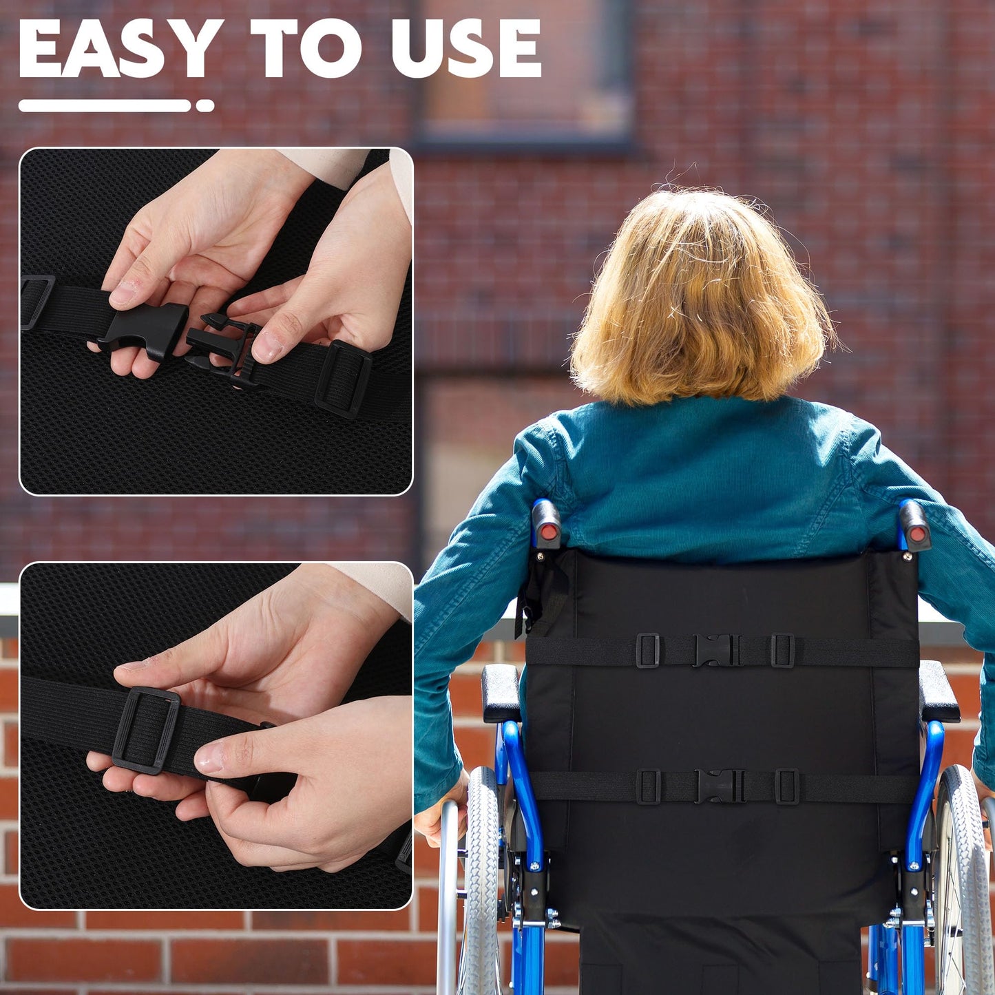 Hombys Health Wheelchair Back Cushion