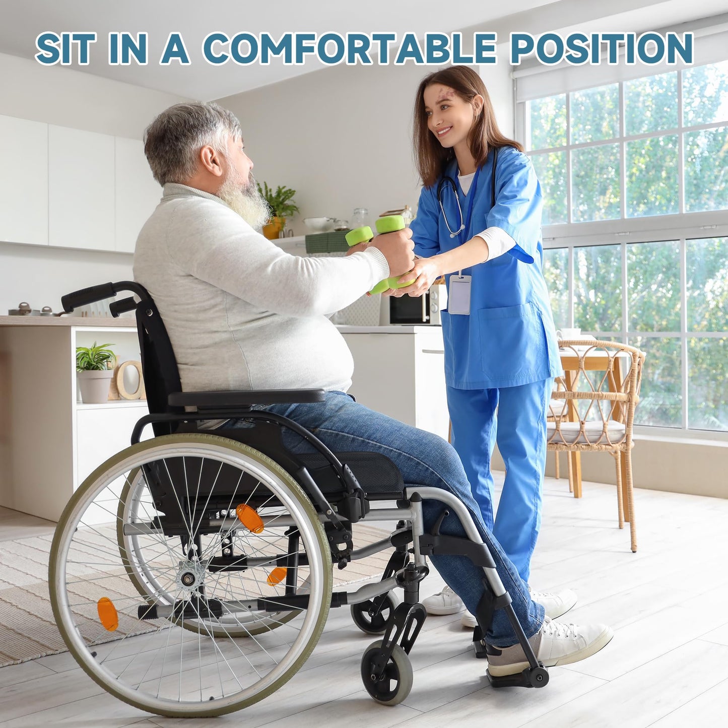 Hombys Health Bariatric Seat Cushion 500 lbs