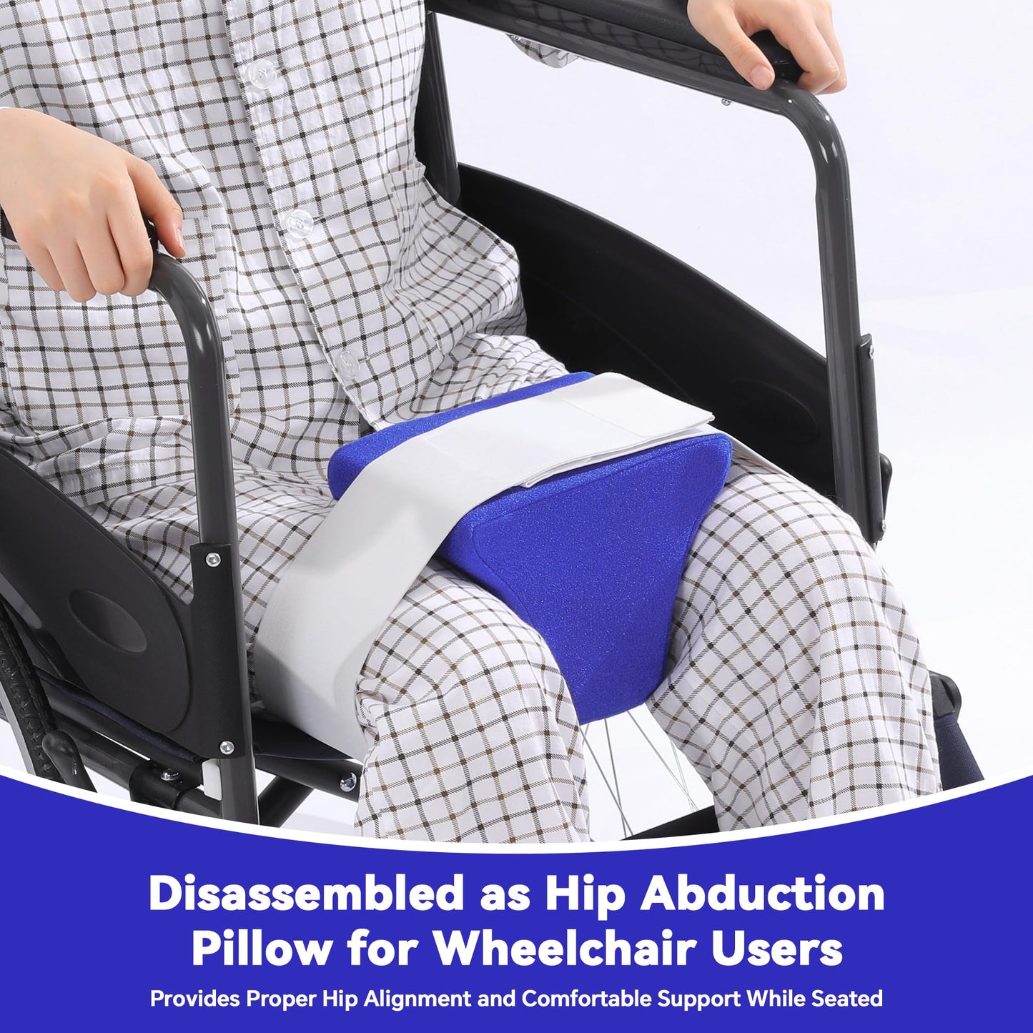 Hombys Health 2-in-1 Hip Abduction Pillow After Surgery