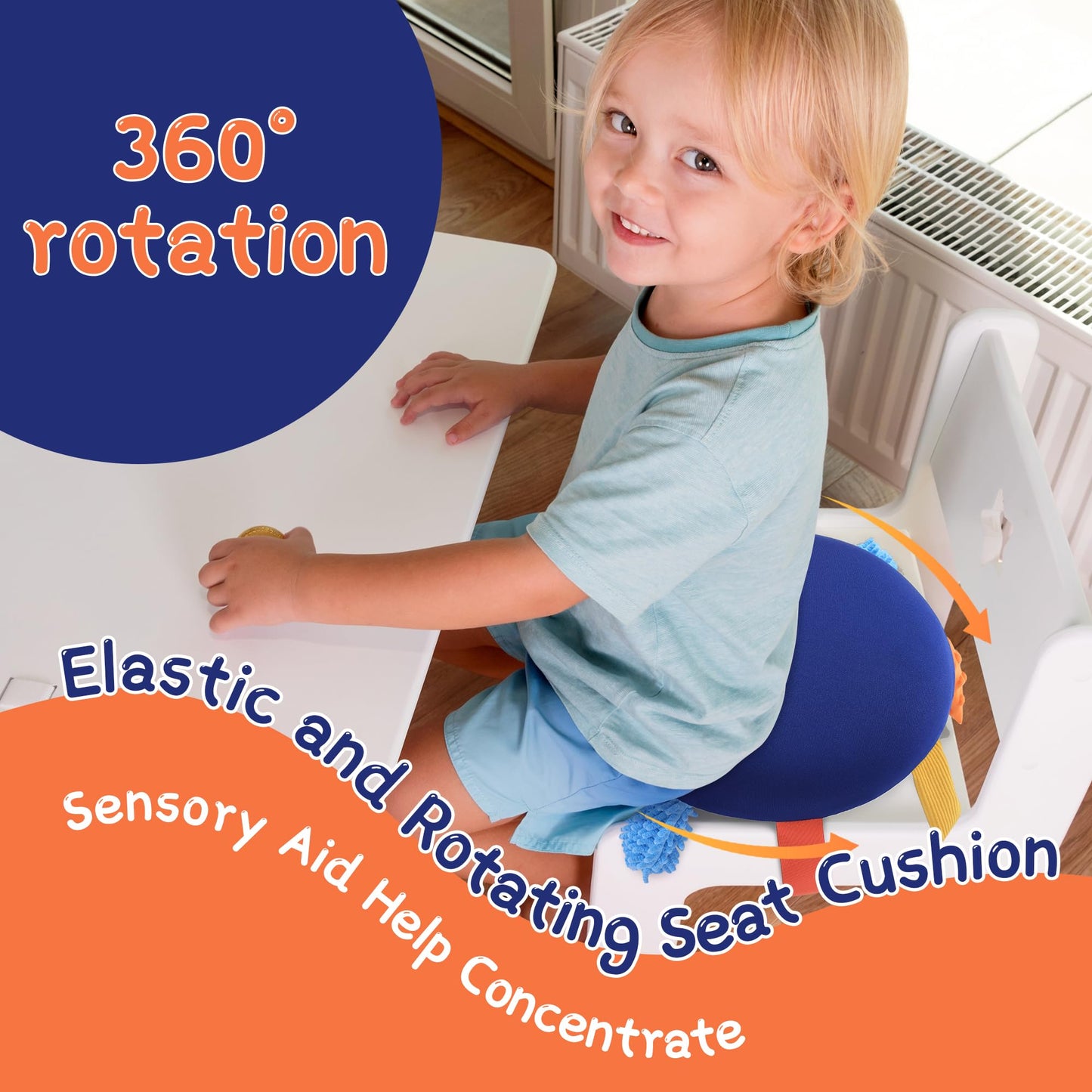 Hombys Health Sensory Wobble Cushion for Kids