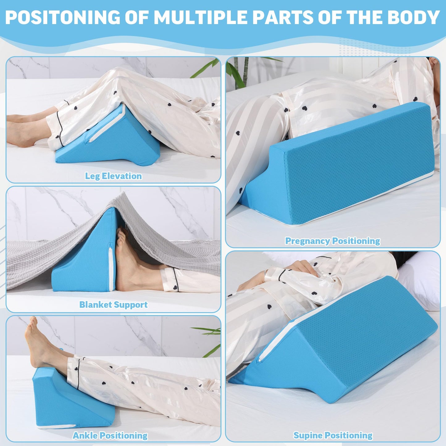 Blanket Lifter for Foot of Bed - Foot Tent Support for Surgery Recovery, Foot, Ankle & Leg Pain Relief
