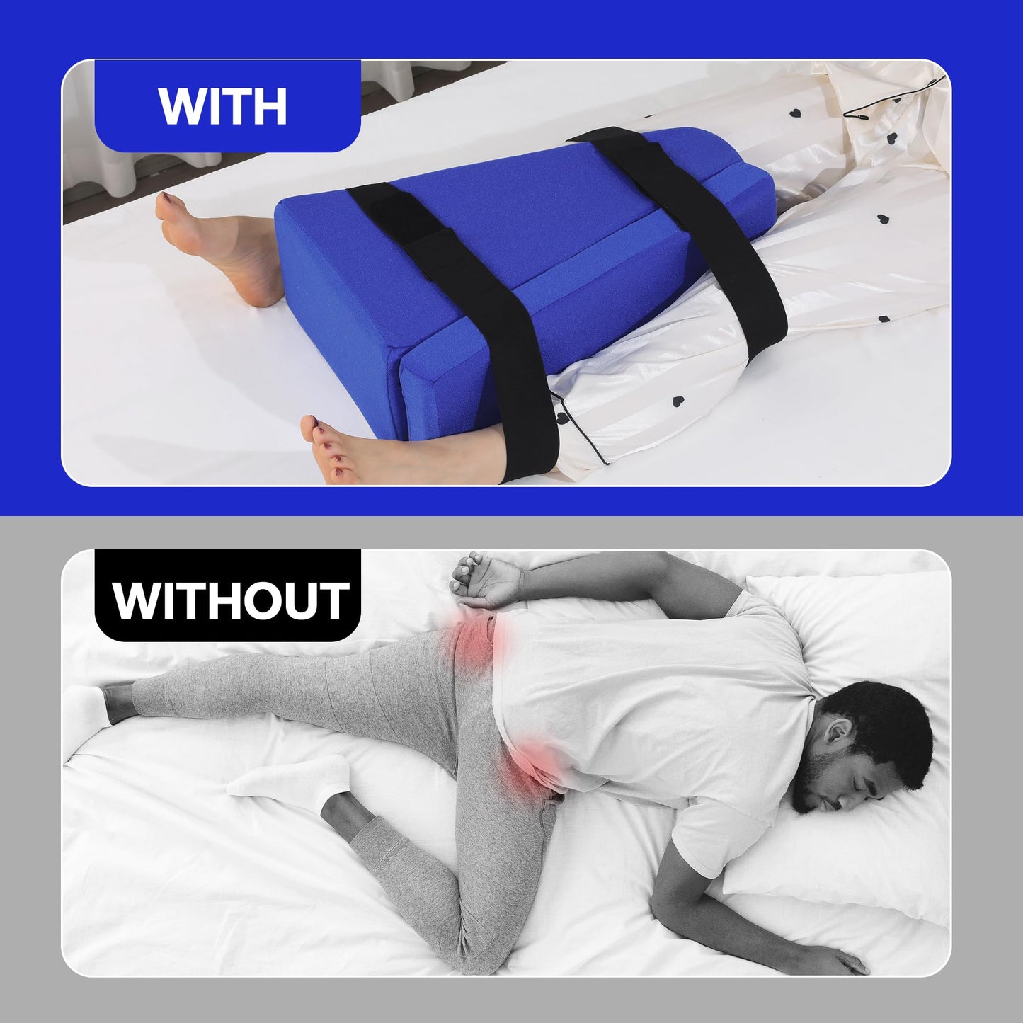 Hombys Health Adjustable Hip Replacement Recovery Kit