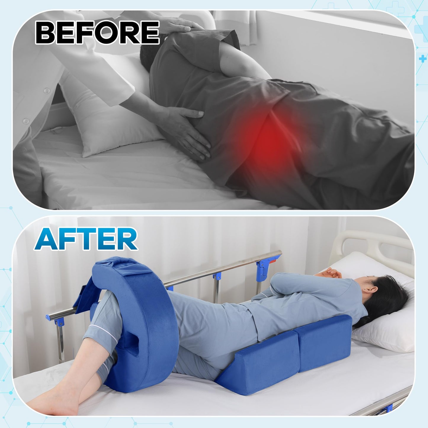 Hombys Health Bedridden Patient Turning Device with Fixing Strap