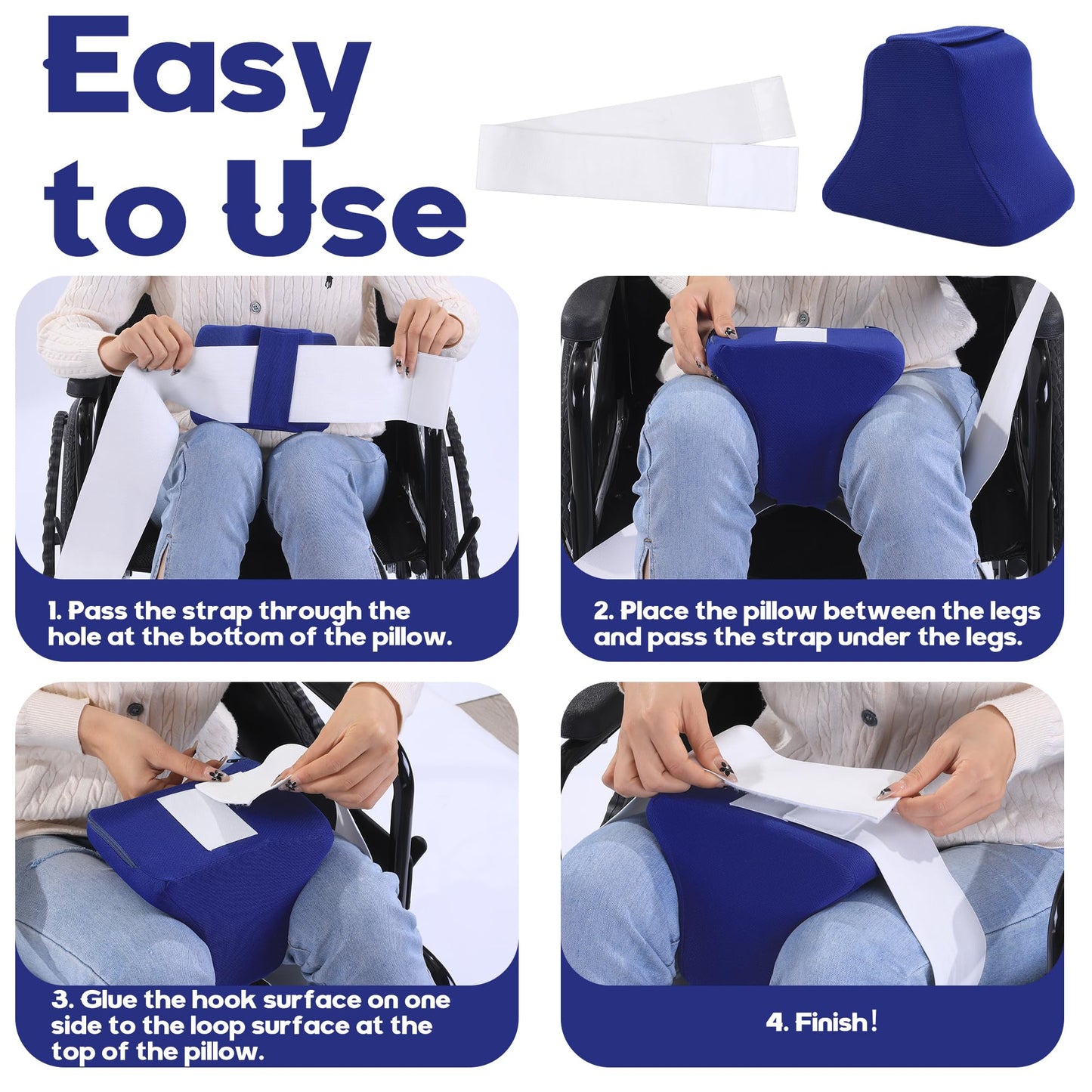 Hombys Health Hip Abduction Wedge Knee Separator