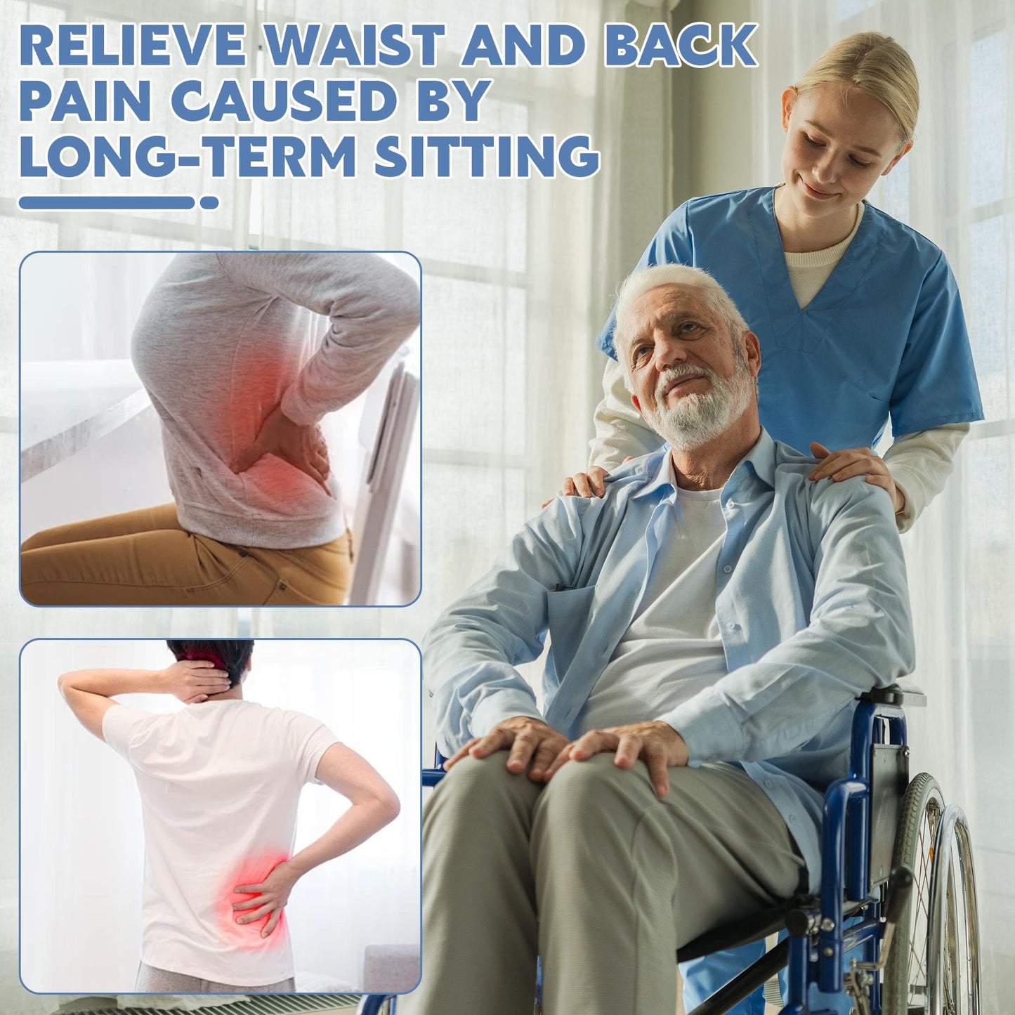 Hombys Health Wheelchair Back Cushion