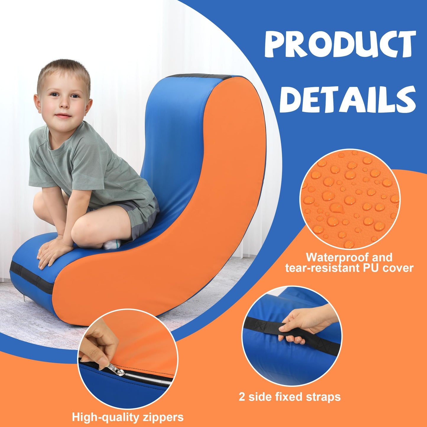 Hombys Health Sensory Rocking Chair for Kids