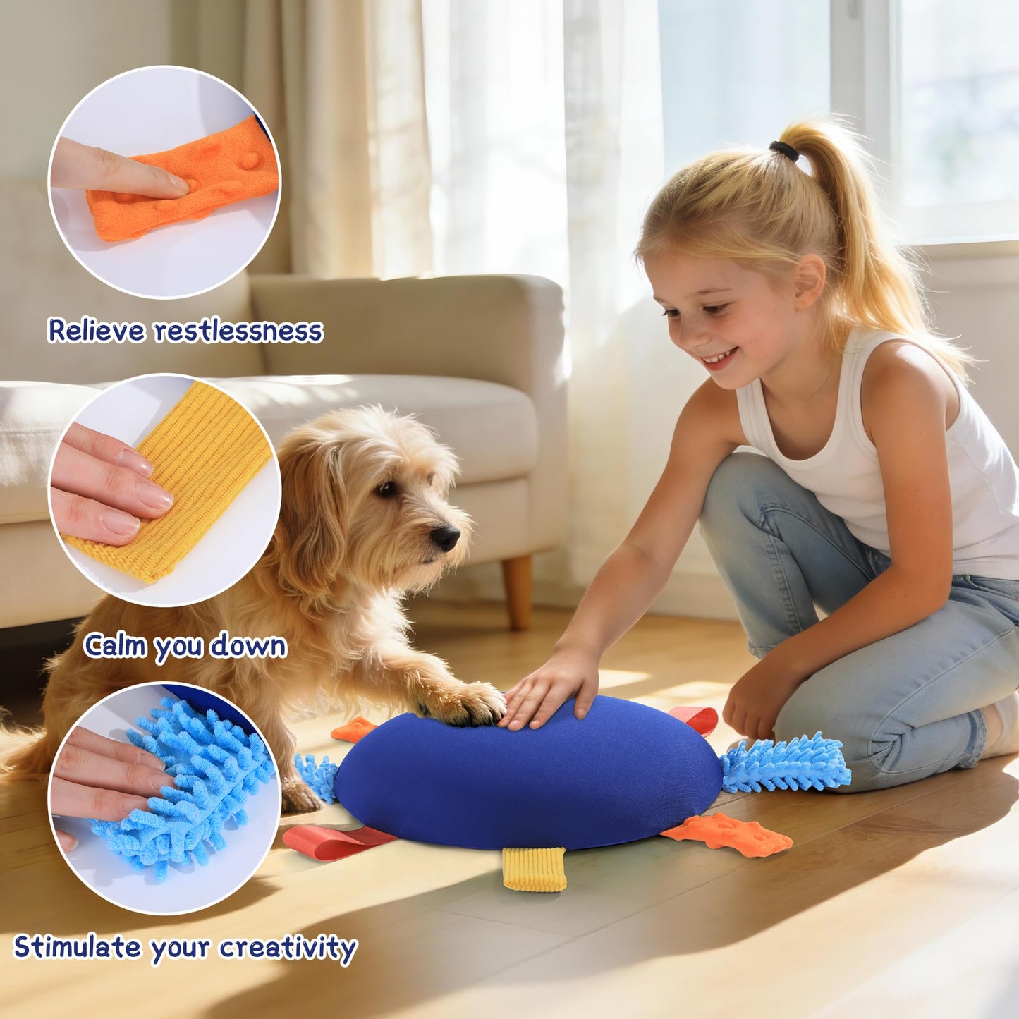 Hombys Health Sensory Wobble Cushion for Kids