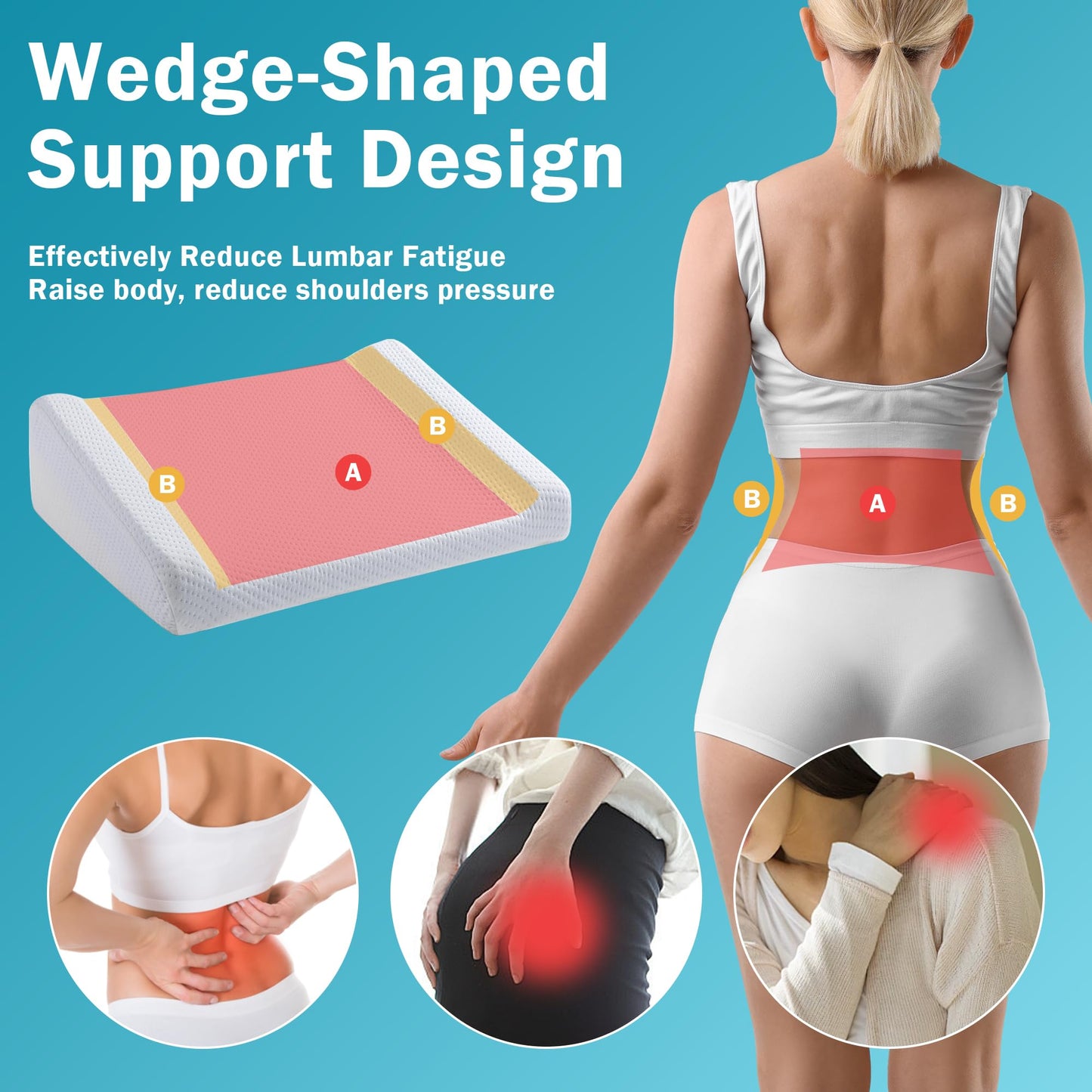 Hombys Health Shoulder Pain Relief Pillow