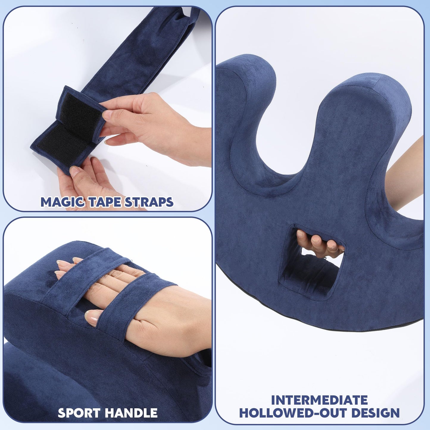 Hombys Health Patient Turning Device with Handle Hole