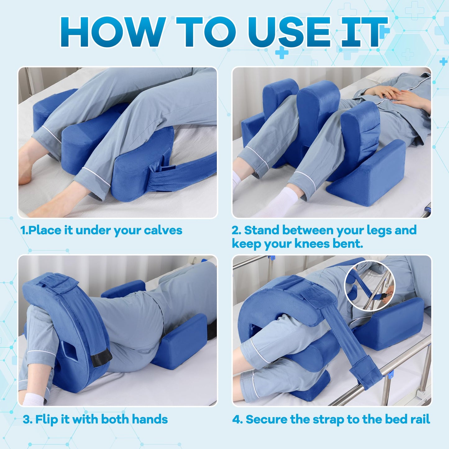 Hombys Health Bedridden Patient Turning Device with Fixing Strap