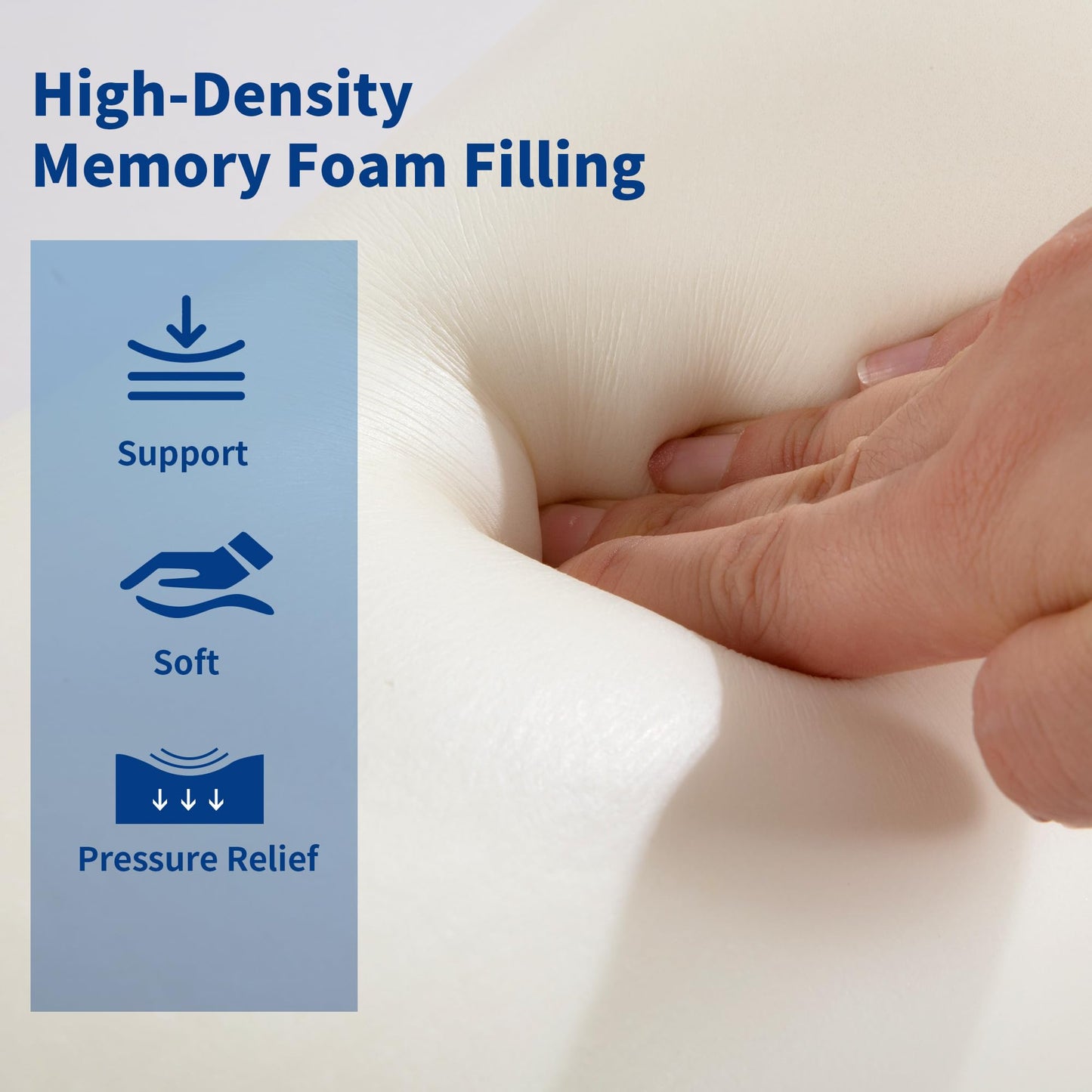 Hombys Health Side Sleeping Training Body Pillow (Roll Cylinder Design)