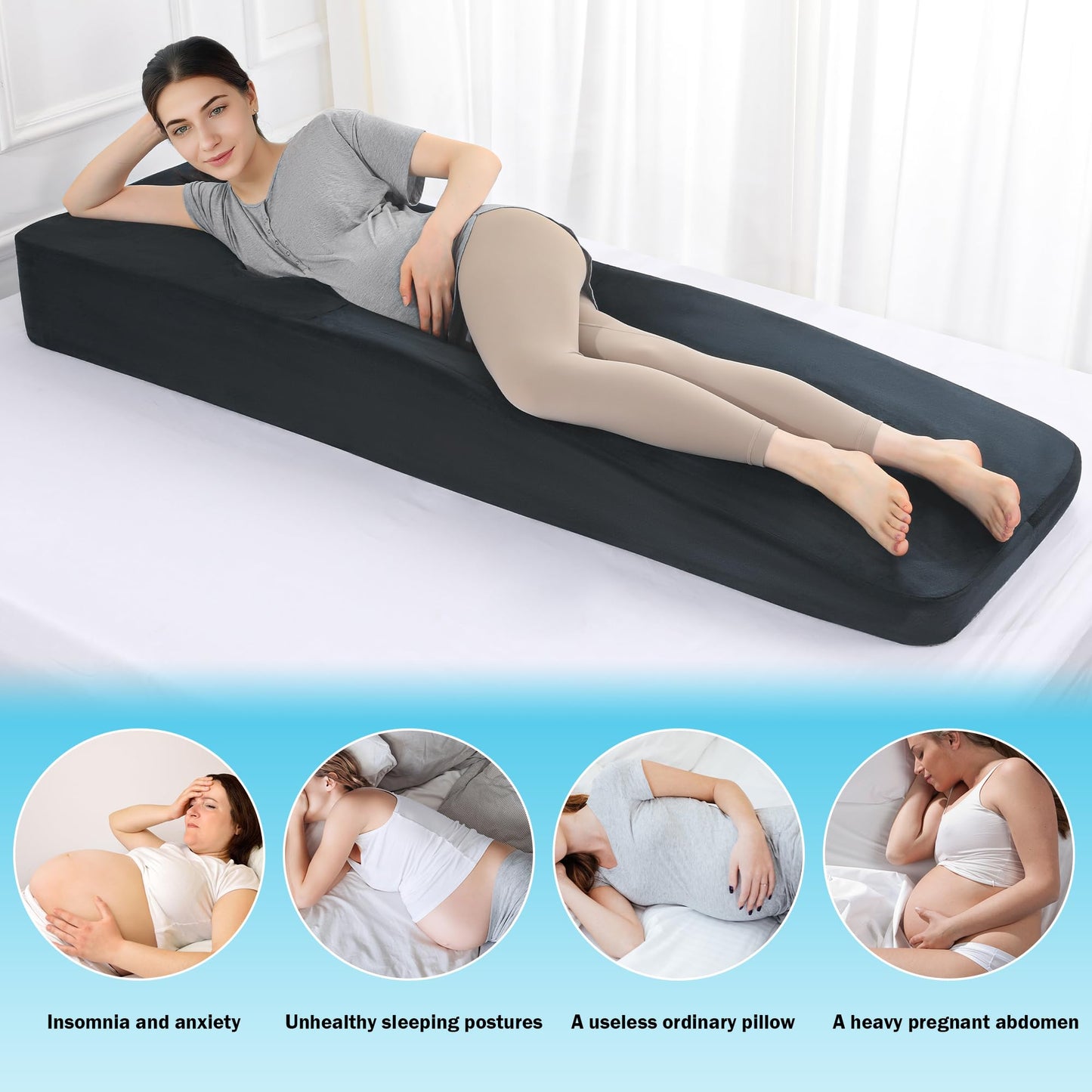Hombys Health Tummy Nest Pregnancy Mattress