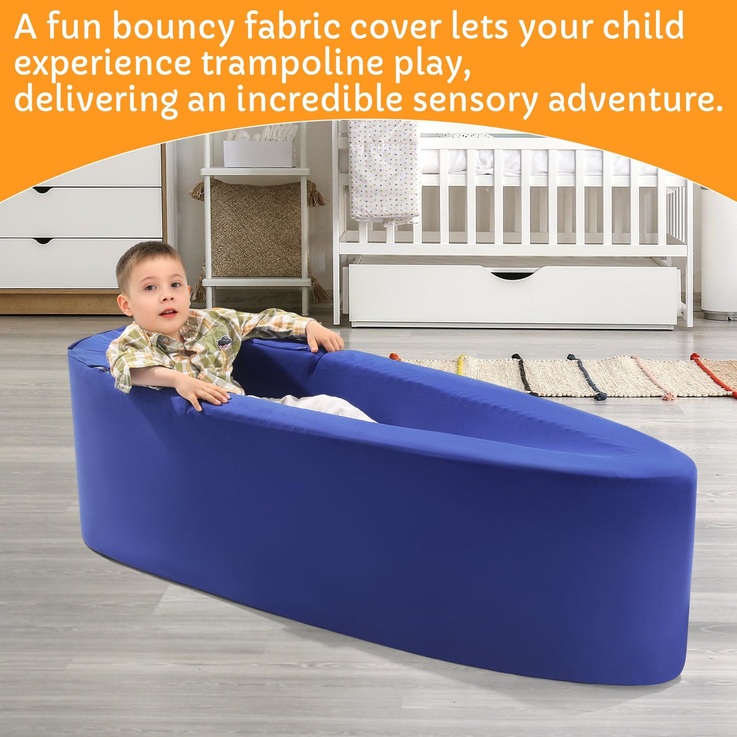 Hombys Health Large Sensory Peapod Chair for Kids