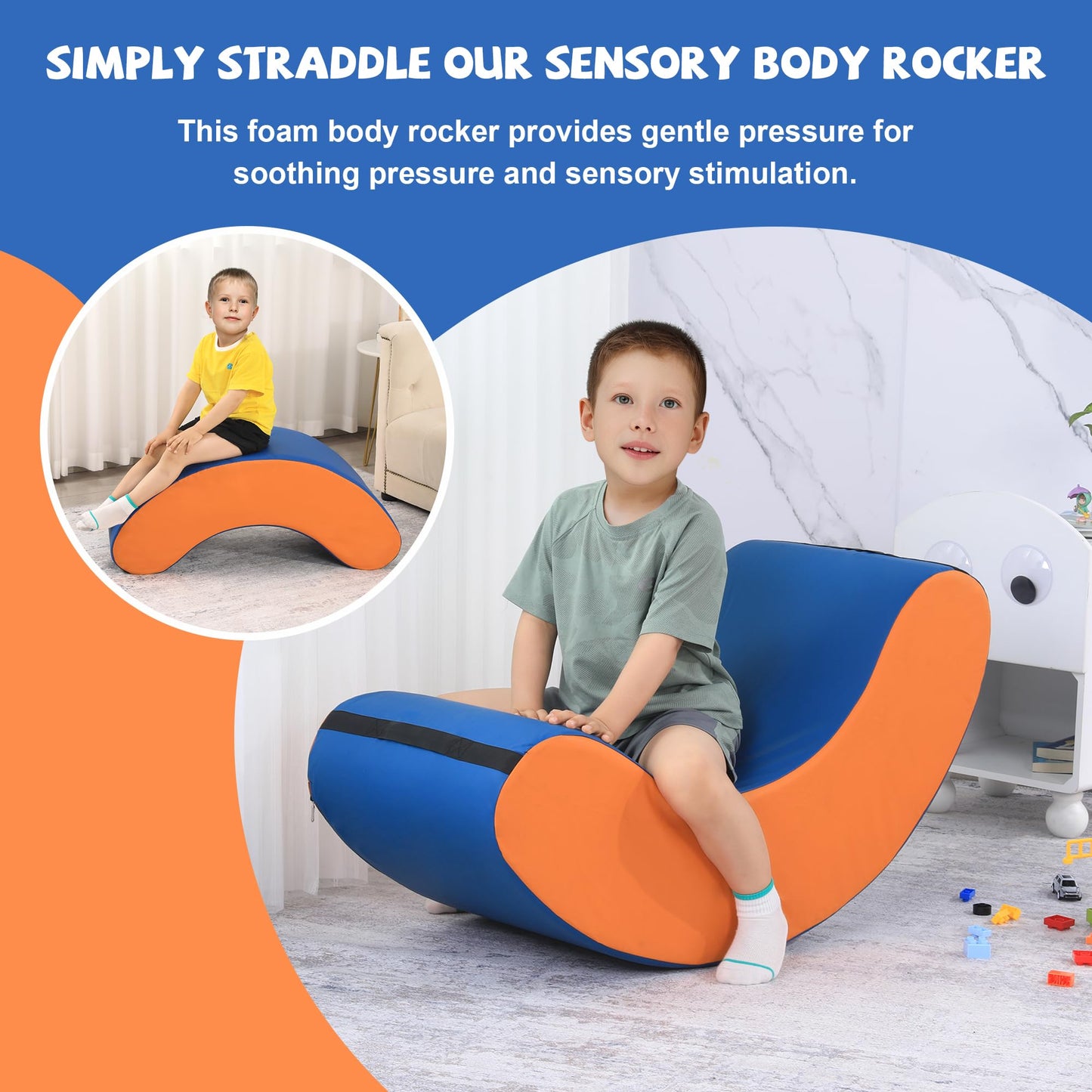 Hombys Health Sensory Rocking Chair for Kids