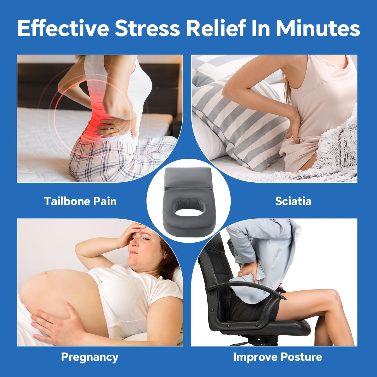 Hombys Health Extra Long BBL Pillow After Surgery